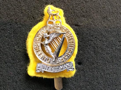 Gradia Militaria -  Anodised Queens Royal Irish Hussars Cap badge