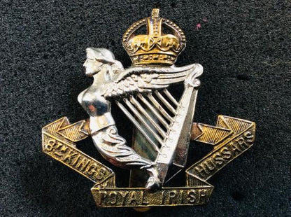 Gradia Militaria -  K/C The 8th Kings Royal Irish Hussars Cap badge