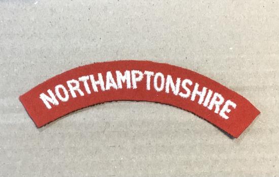 Gradia Militaria -  Northamptonshire Register Cloth should
