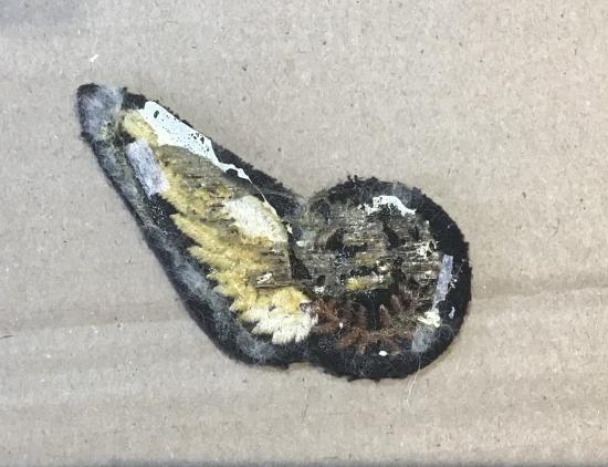 RAF Engineer breast brevet cloth wing