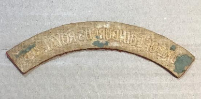 Duke of Edinburghs royal reg cloth badge