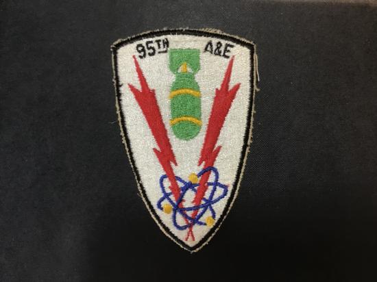 Gradia Militaria -  1969s-70s vintage U.S.A.F 95th A&E patch