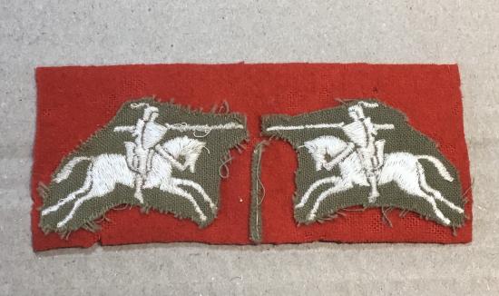 WW2 8th corps wool formation signs