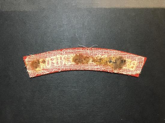 Bedford & Hertfordshire regiment shoulder badge