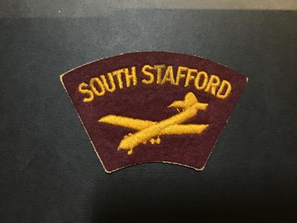 Gradia Militaria -  South Stafford (Glider Troops) regiment cloth shoulder title
