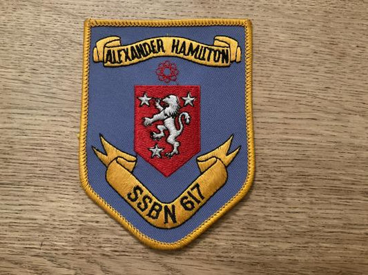 Gradia Militaria -  U.S.S Alexander Hamilton SSBN 617 patch