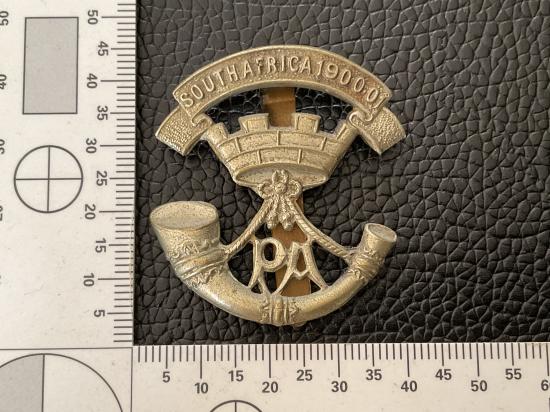 Gradia Militaria -  WW1 4th/5th Battalion Somerset Light Infantry cap badge