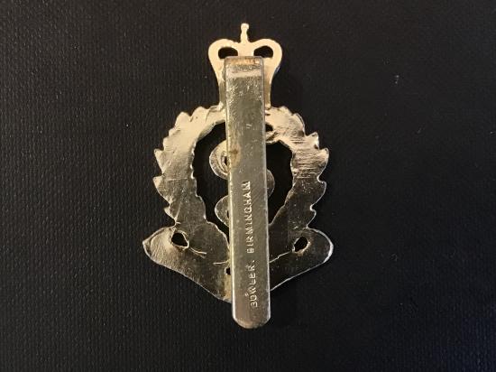 Anodised R.A.M.C cap badge by Dowler