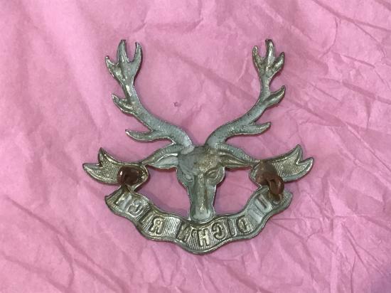 The Seaforth Highlanders cap badge