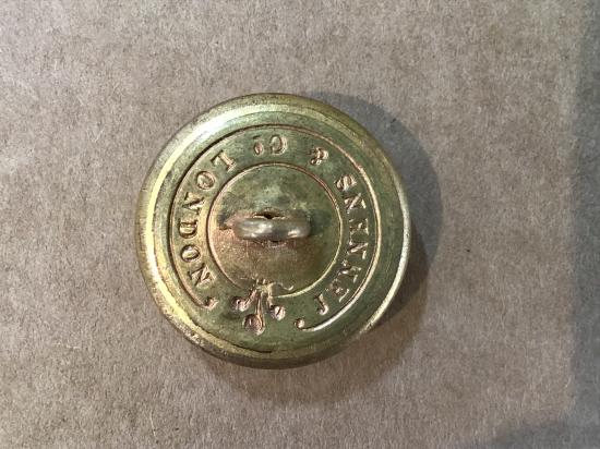 Post 1881 York & Lancaster Regiment officers button