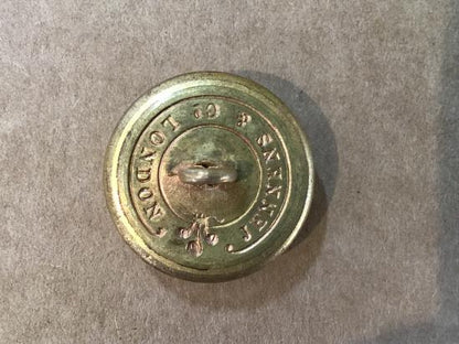 Post 1881 York & Lancaster Regiment officers button