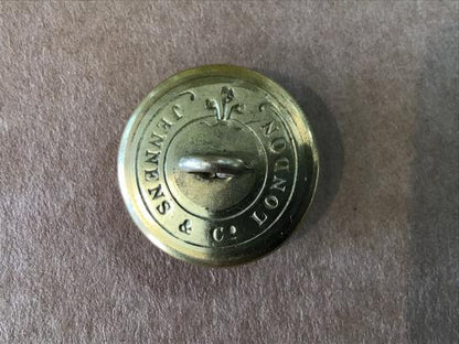 Post 1885 Coldstream Guards 2 part button