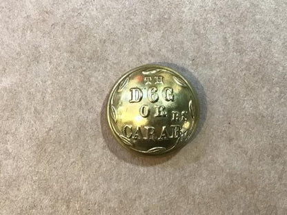 Gradia Militaria -  The 6th Dragoon Guards etc button circa 1855-1870