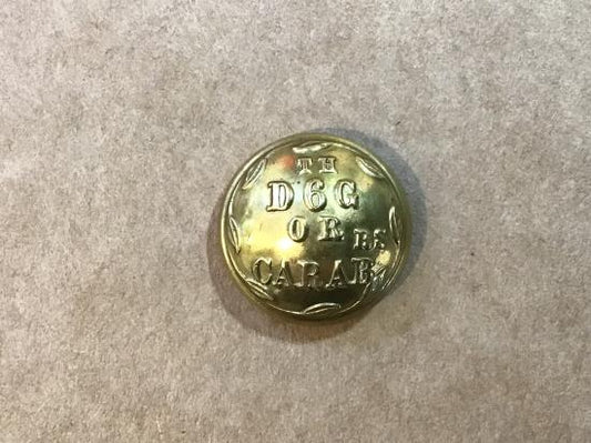 Gradia Militaria -  The 6th Dragoon Guards etc button circa 1855-1870