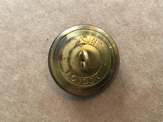 Rifle Brigade blackened brass button 1939-1958