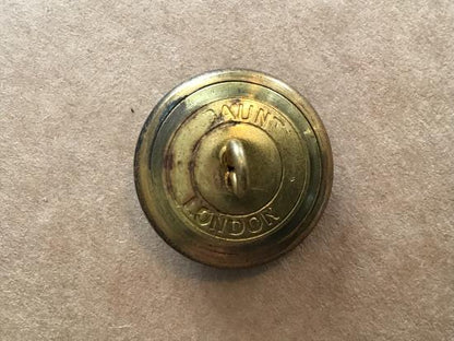 Rifle Brigade blackened brass button 1939-1958