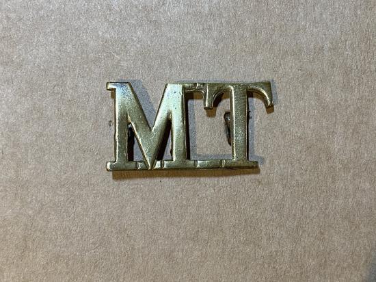 Gradia Militaria -  WW1 M.T (Motor Transport) shoulder title