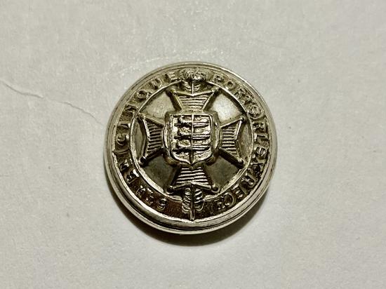 Gradia Militaria -  5th Batt (Cinque Ports) R.Sus.Regt silver plated button