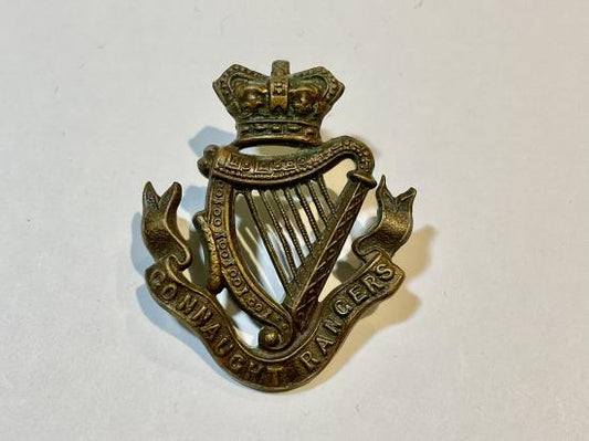 Gradia Militaria -  QVC Connaught Rangers other ranks cap badge