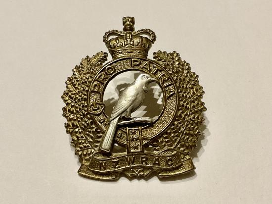 Gradia Militaria -  N.Z.W.R.A.C bi-metal cap badge by STOKES