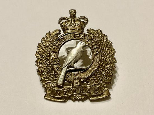 Gradia Militaria -  N.Z.W.R.A.C bi-metal cap badge by STOKES