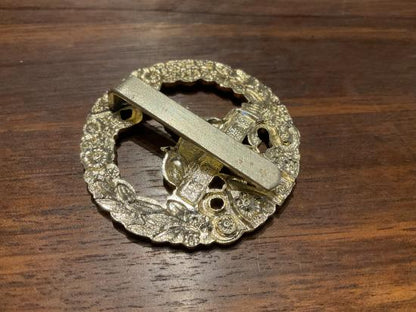 Anodised South Wales borders cap badge