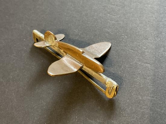 Gradia Militaria -  WW2 Spitfire/Hurricane fighter fund lapel badge