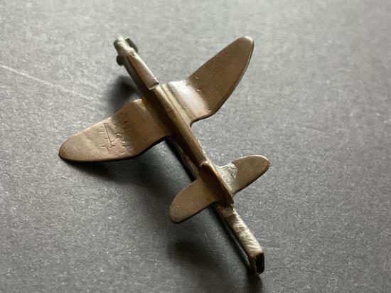 WW2 Spitfire/Hurricane fighter fund lapel badge