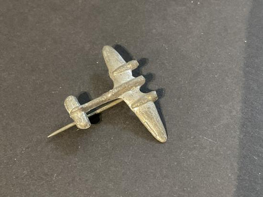 Gradia Militaria -  WW2 Mosquito plane fund raising home front lapel badge