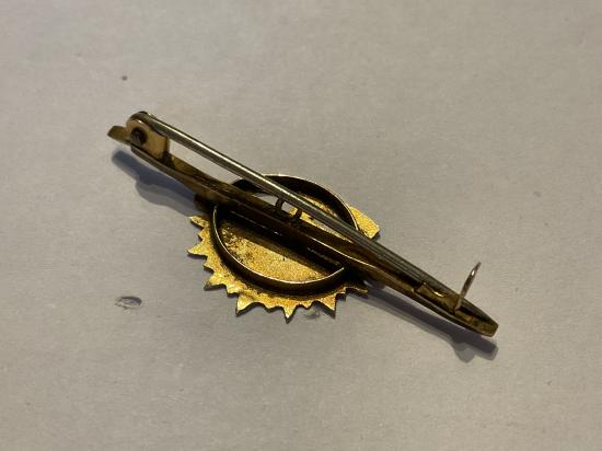 Australian Imperial forces gold rising sun sweetheart