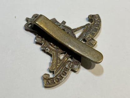 Post 1952 H.A.C brass beret badge