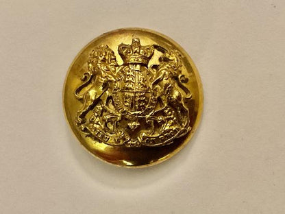 Gradia Militaria -  Q.V.C 2 part officers gilt General Service button by Jennens