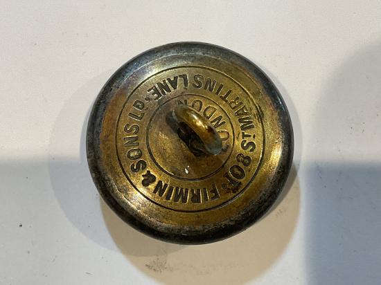 Victorian The Devonshire Regt, officers silver plated button