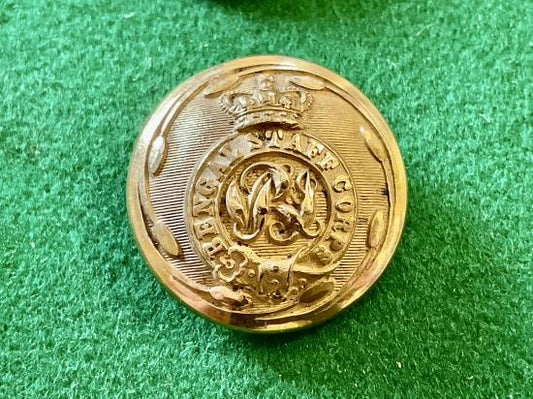 Gradia Militaria -  Victorian Bengal Staff Corps Officers gilt button