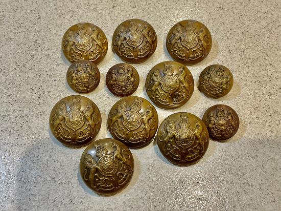 Gradia Militaria -  WW1 Other Ranks Tunic buttons by unusual maker