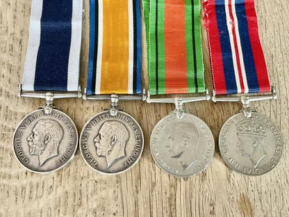R.M.A /R.M medal group from WW1 to WW2, unusual