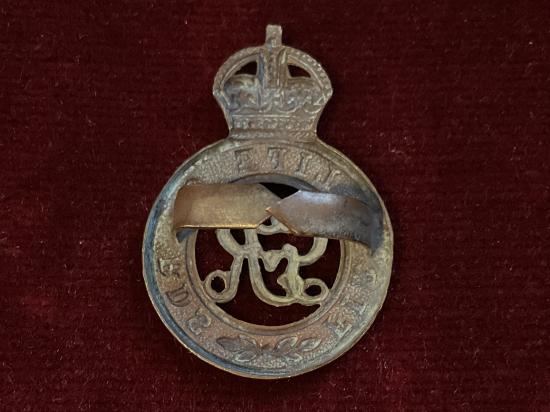 WW1 First Life Guards O.S.D cap badge