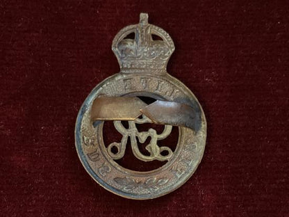 WW1 First Life Guards O.S.D cap badge