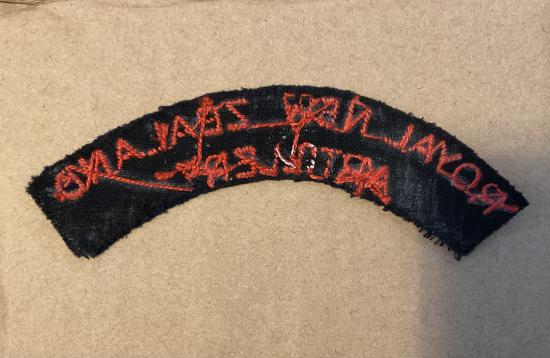 Royal New Zealand Artillery title