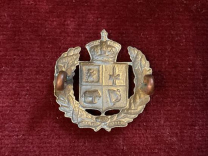 East India Railway Vols Rifle Corps collar badge
