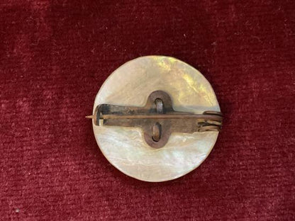 WW1 Australian Military Forces sweetheart rising sun badge