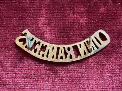 WW1 Connaught Rangers shoulder title