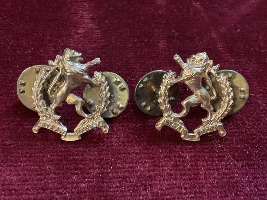 Gradia Militaria -  S.A  Regiment Highveld (motorised infantry regiment) collars