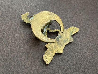 Royal West Kent Regiment O.C.A lapel badge