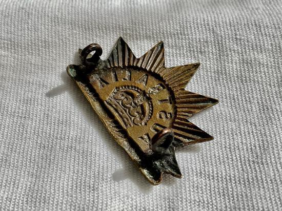 1st Pattern Australian Rising Sun collar badge 1900-12