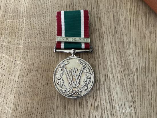 Gradia Militaria -  W.V.S Service medal with 15 year long service bar