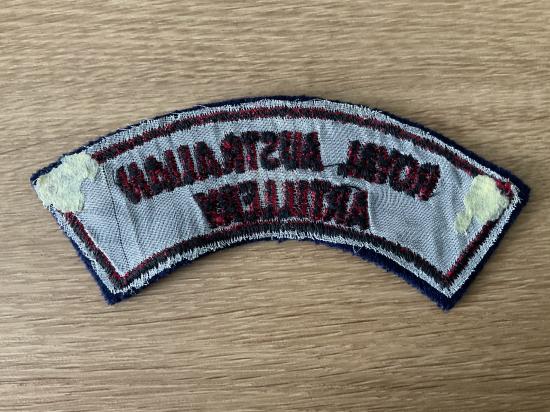 Royal Australian Artillery shoulder title 1948-60 version