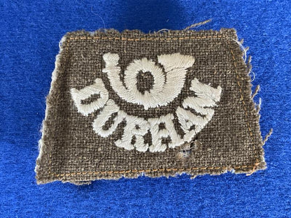 Gradia Militaria -  WW1 Durham Light Infantry cloth slip on title