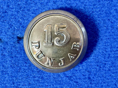 Gradia Militaria -  15th Punjab Regt large size button by Gaunt