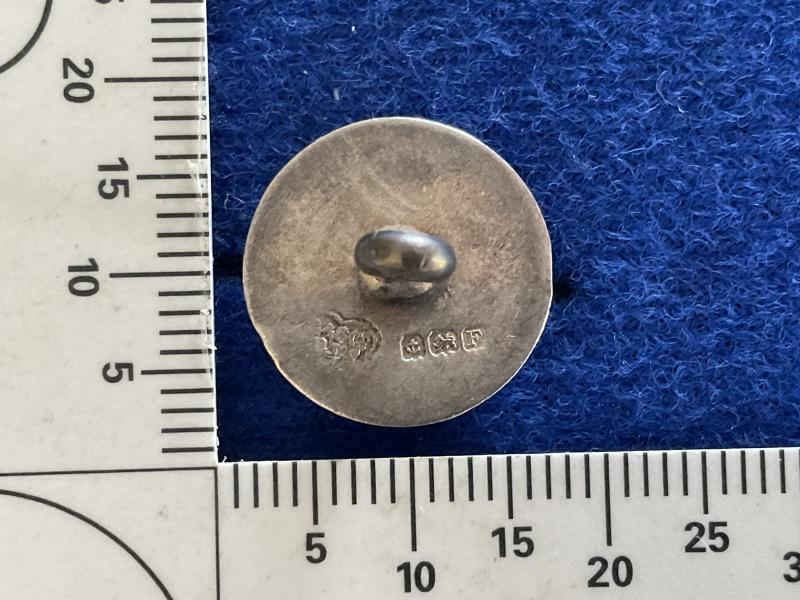 1930 hallmarked 3rd Batt, 15th Punjab Regt mess dress button